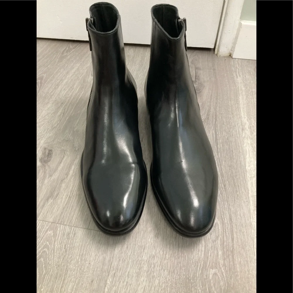 John Varvatos collection lewis slant zip Boot. Size 11 - Picture 5 of 11